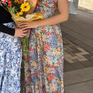 Floral Multicolor Jumpsuit
